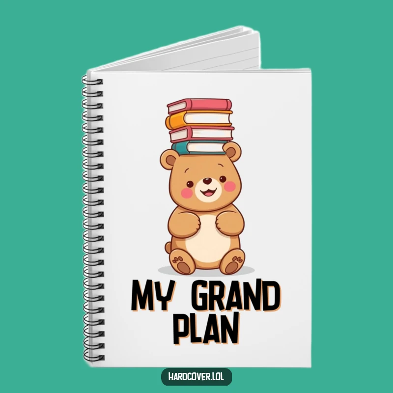 Funny Bear Books Notebook: Jot Down Ideas with Humorous Literary Flair