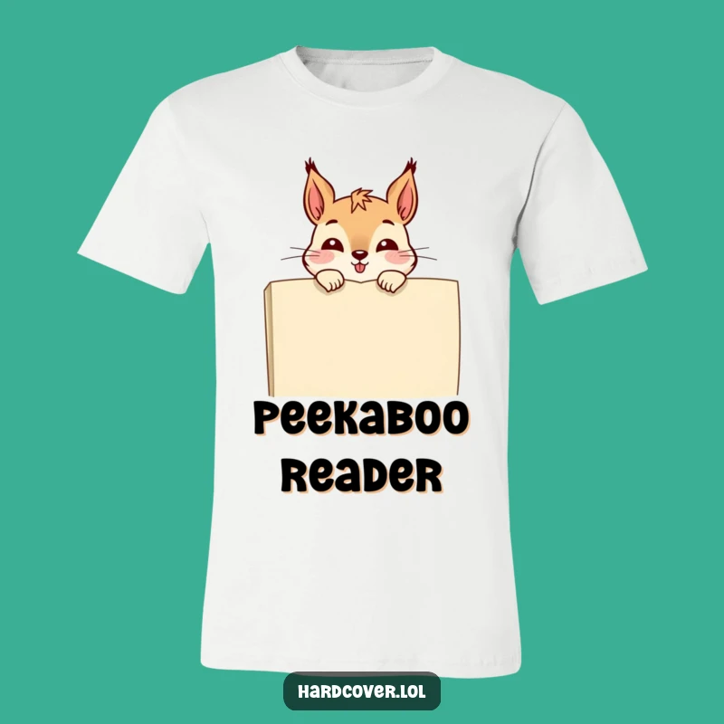 Funny Squirrel Reading T-Shirt: Witty Apparel for Humorous Gift Seekers